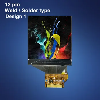 1.3 инчов IPS TFT LCD екран 12 PIN ST7789 Тип спойка SPI clorfull RGB 240x240 резолюция Всички посоки на гледане