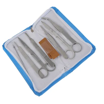 1 Комплект от 7 бр. метални лабораторни инструменти за дисекция Bioexperiment Dissection Tool