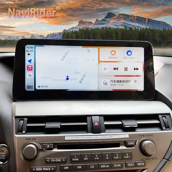 12.3inch кола мултимедиен видео плейър CarPlay Android 13 екран за Lexus RX RX270 RX350 RX450H 2009-2015 256GB GPS главата единица
