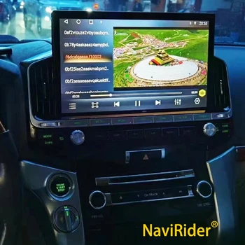 13.3inch Android за Toyota Land Cruiser 200 LC200 2008 -2015 Tesla Style Car Radio GPS навигационен плейър Мултимедия Carplay 4G