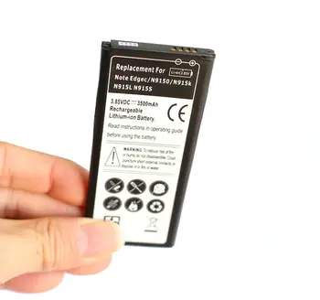 1x 3500mAh EB-BN915BBC 3.85VDC подмяна на литиево-йонна батерия за Samsung Galaxy Note Edge N9150 N915K N915L N915S N915F