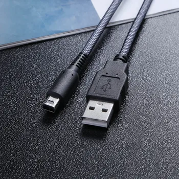 2 в 1 синхронизиране на данни за зареждане USB захранващ кабел кабел линия жично зарядно устройство подходящ за Nintendo NDSI NEW 3DSXL 2DSLL 3DS