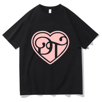 2023 Дон Толивър LoveSick сърце тениска реколта мъже/жени естетическа тениска унисекс високо качество памук тениски Kawaii Корея дрехи