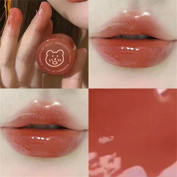 2023 Ново огледало Цвят на устните Прозрачно стъкло Масло за устни Водоустойчиво течно червило Секси червен пигмент за устни Грим Козметика за цвят на устните