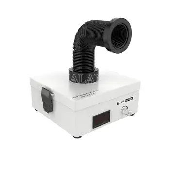 2UUL Екстрактор на дим с 3-слоен филтър 110V/220V За лазерно маркиране на печатни платки за заваряване ремонт димопоглъщащо пречистване