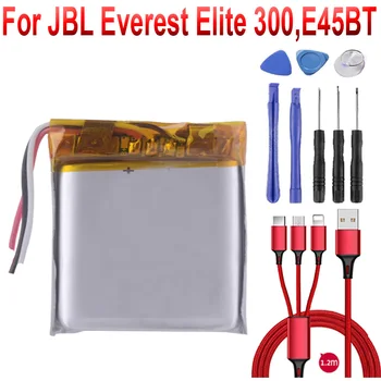 3.7V 610mAh батерия за JBL Everest Elite 300,E45BT,DUET BT слушалка Нова Li-Po акумулаторна акумулаторна подмяна GSP753030