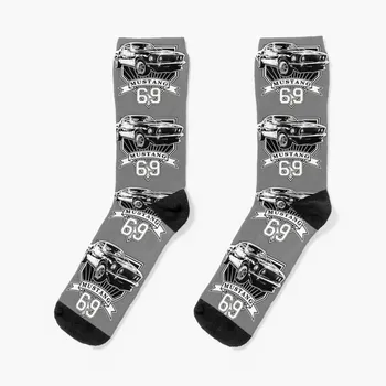69 Мустанг фастбек чорапи компресия движещи се чорапи Дамски чорапи Мъжки