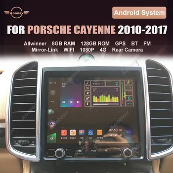 Car Radio Android мултимедиен плейър 128GB За Porsche Cayenne 958 porshe cayenne 2010-2017 кола стерео carplay google