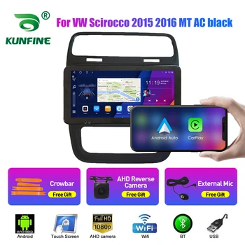 Car Stereo за VW Scirocco 2015-2016 MT AC черен Octa Core Android 10.0 Car DVD GPS навигационен плейър Deckless Radio