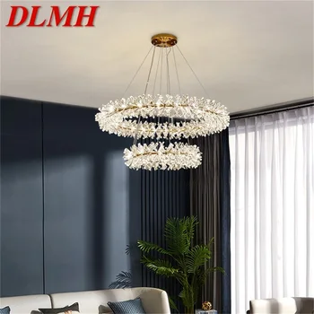 DLMH полилей висулка лампа постмодерен творчески клон дома LED осветително тяло за хол трапезария