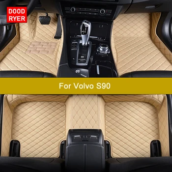 DOODRYER Персонализирани стелки за кола за Volvo S90 Авто аксесоари Килим за крака