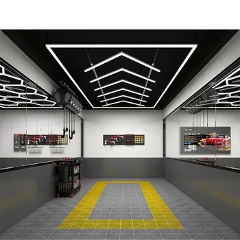 E-top Светлини за инспекция на автомобили Висококачествен шоурум Гаражна работилница LED светлини Светлина за детайлиране на автомобили Led