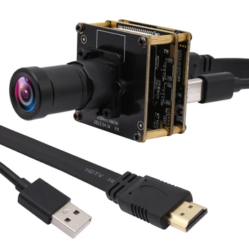 ELP 4K USB HDMI камера модул H.265 H.264 мини компютър Lightburn камера за компютърен монитор едновременно USB камера за сигурност