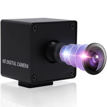 ELP H.264 USB камера с ниска светлина 1080P IMX323 Full HD уеб камера MJPEG 30fps мини 2MP микрофон уеб камера за робот