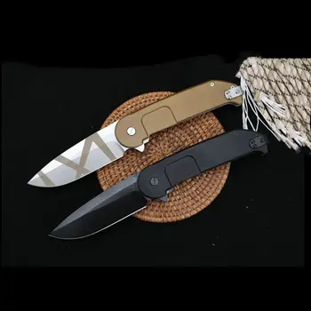 Exr BF2RCT джобен сгъваем нож N690 острие CNC дръжка риболов тактически лов къмпинг EDC оцеляване инструмент ножове Коледа подарък
