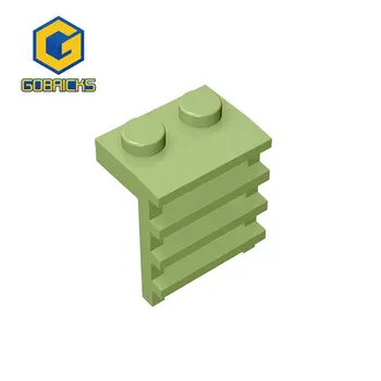 Gobricks enlighten Тухли 1X2X2 - 1x2 Плоча стълба съвместима с 4175 играчка Сглобява градивни блокове частици