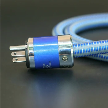 HIFI King Snake KS-GT3 аудио захранващ кабел CRYO-196 Rhodium US щепсел за усилвател CD плейър