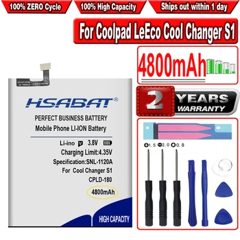 HSABAT 4800mAh CPLD-180 Батерия за Coolpad LeEco Cool Changer S1 C105-8