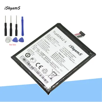 iSkyamS 2x2910mAh TLp029A2-S TLP029A2-S батерия за Alcatel One Touch Idol 3 I806 6045Y 6045K Batterie Batterij Bateria + Tool