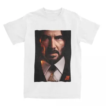 John Wick 4 Аксесоари за филмови ризи Мъже Жени 100% памук Fun Tee Shirt Дрехи с къс ръкав Подарък за рожден ден