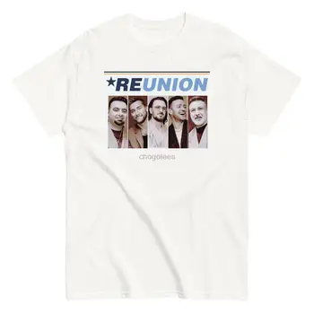 Limited Ед Реюнион 2023 NSYNC фен мърч юбилейна риза Better Place Adult Money Era обложка на албум полово неутрално облекло g