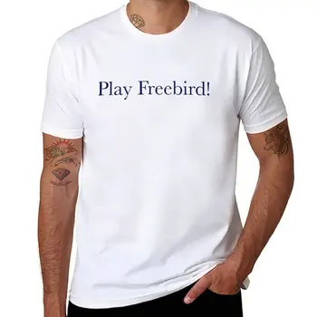 New Play Free Bird тениска лято отгоре извънгабаритни тениски тениска тениска мъж мъжки обикновени тениски