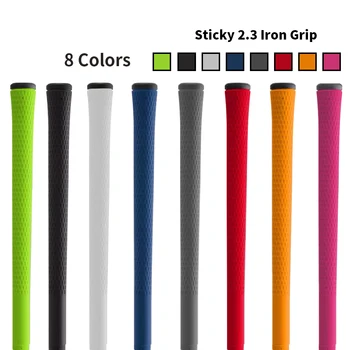 New Sticky 2.3 Golf gripsГумени стикове за голф дръжки 8 цвята в избор 10бр/лот ютии клубове дръжки