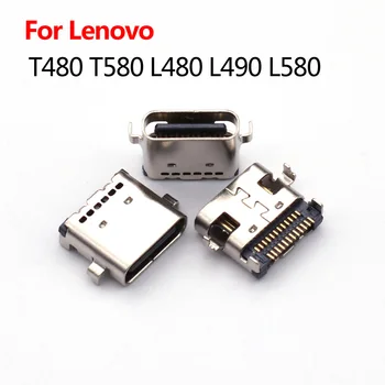 NEW За Lenovo T480 T580 L480 L580 L490 Type-c 24p USB C конектор за гнездо за зареждане Usb жак
