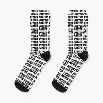 Pitter Patter Чорапи чорапи мъжки дизайнерски чорапи сладки чорапи идеи за подаръци за Свети Валентин Дизайнерски мъжки чорапи Дамски