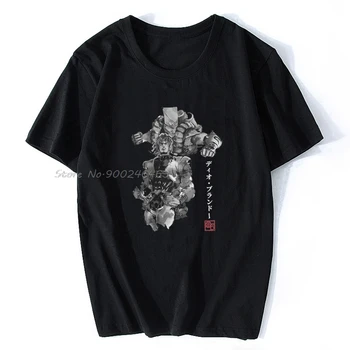 Print Camiseta Za Warudo Sumi-e - Мъжко облекло Дамско облекло Тениска Памучни тениски Tops Аниме Harajuku