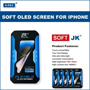 SOFT JK LCD дисплей сензорен екран дигитайзер събрание резервни части OLED екран за iPhone XsMax 12 12Pro 11ProMax 13 14