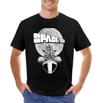 Space 1999 ТВ сериал тениска тежка категория сладки дрехи черни сладки върхове мъжки графични тениски пакет