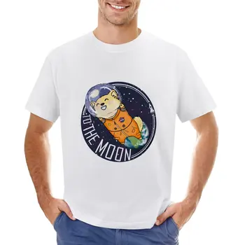 TO THE MOON T-Shirt тежка категория възвишено аниме плюс размер върхове смешни тениски за мъже