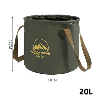 Travel къмпинг сгъваема кофа многофункционална чанта за съхранение на вода преносима многофункционална сгъваема кофа домакински продукти на открито