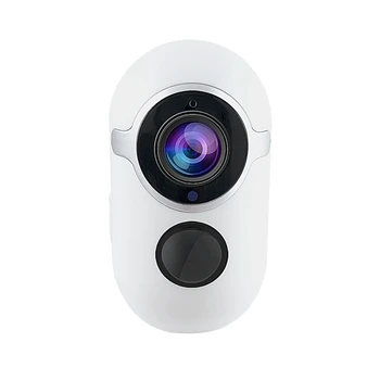 Tuya Wifi камера 2MP батерия Външно видеонаблюдение за нощно виждане за сигурност IP66 водоустойчива камера с ниска мощност