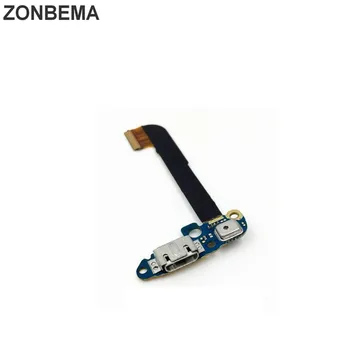 ZONBEMA NEW За HTC един M7 801e Micro Dock порт зарядно USB конектор зареждане Flex кабелна платка