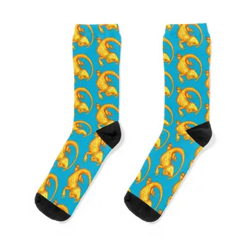 Брадат дракон Чорапи Нехлъзгащи се чорапи за Хелоуин Дамски Мъжки