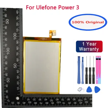Висококачествена Ulefone Power3 резервна батерия за Ulefone Power 3 6080mAh батерии за мобилни телефони Batteria с безплатни инструменти