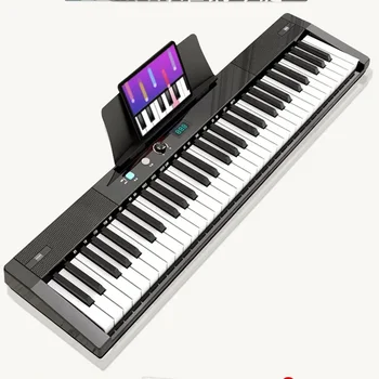 Възрастен преносим електронен пиано контролер музика гъвкав синтезатор 61 клавиша пиано музика професионален контролadora midi пиано