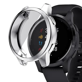 Гореща продажба за Garmin Vivoactive 4 ол инклузив галванопластика Tpu защитен калъф 45mm часовник защита черупка Smart аксесоари
