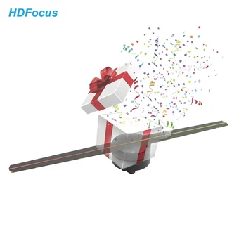 Друго рекламно оборудване 3D Led вентилатор 42Cm холограмен екран холограма