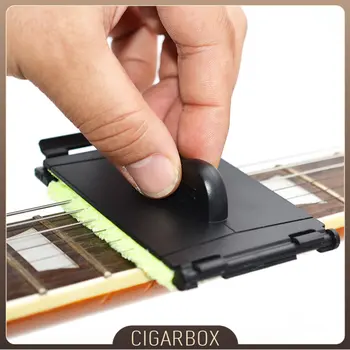 Електрическа китара бас струни скрубер търкане почистване инструмент поддръжка грижи низ чисти гитар ра аксесоари