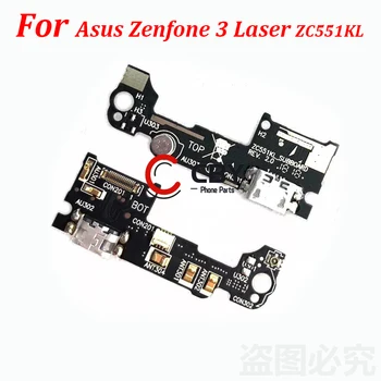 За ASUS ZenFone 3 лазер 4 Max Pro 5 Lite ZC551KL ZC554KL ZC600KL USB заряд док порт конектор платка порт Flex кабел