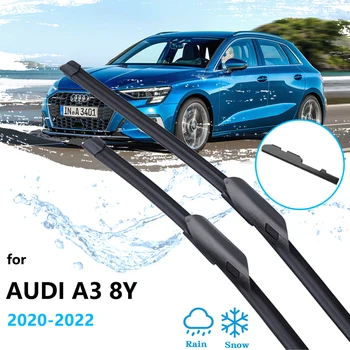За Audi A3 8Y 2020 2021 2022 Аксесоари Чистачки на предното стъкло Острие за кола Четки за предни стъкла Високо качество 26
