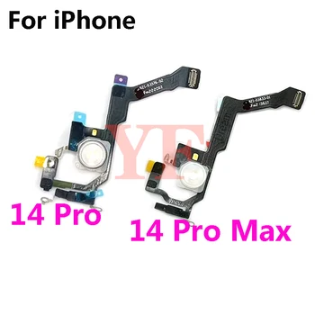 За iPhone 14 Pro Max / 14 Pro близост LED светкавица светлина сензор Flex кабел с микрофон ремонт части