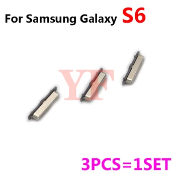 За Samsung Galaxy S6 G920 S6 Edge G925 S6 Edge Plus G928 Сила на звука Бутон за захранване Включване на звука Изключване на звука Нагоре надолу Страничен бутон Ключ