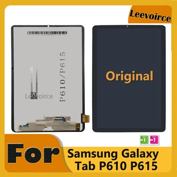 За Samsung Galaxy Tab S6 Lite 10.4 P610 P615 P615N P617 LCD екран сензорен дисплей стъклен панел дигитализиране тестван замяна