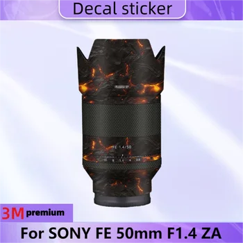 За SONY FE 50mm F1.4 ZA обектив стикер защитна кожа Decal винил обвивам филм против надраскване протектор палто SEL50F14Z F/1.4 1.4/50
