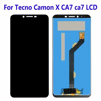 За Tecno Camon X CA7 LCD дисплей сензорен екран дигитайзер събрание