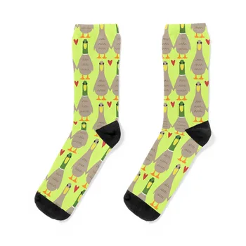 Любов патици чорапи хип-хоп чорапи дизайнер марка нехлъзгащи футболни чорапи чорапи Дамски Мъжки